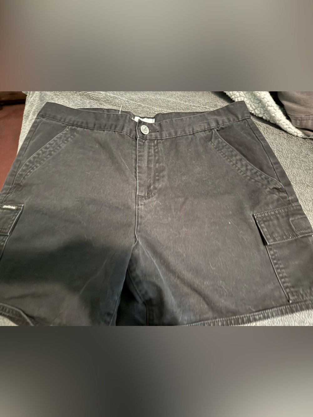 Calvin Klein Black Denim Shorts